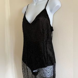 Sexy Midi Little Black Dress